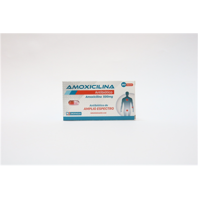 Farmacias Batres: *AMOXICILINA 500 MG * 30 CAPSULAS (DROFAGUA