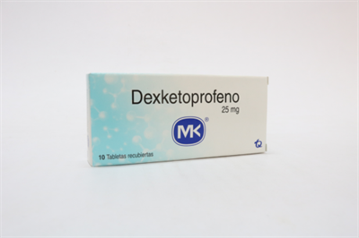 Farmacias Batres: *DEXKETOPROFENO (MK) 25 MG * 10 TAB. RECU ...
